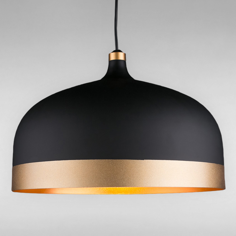 

Люстра підвісна Light House ES-15859 чорна з золотом