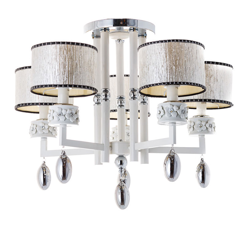 

Люстра потолочная Light House ES-15410/5 белая