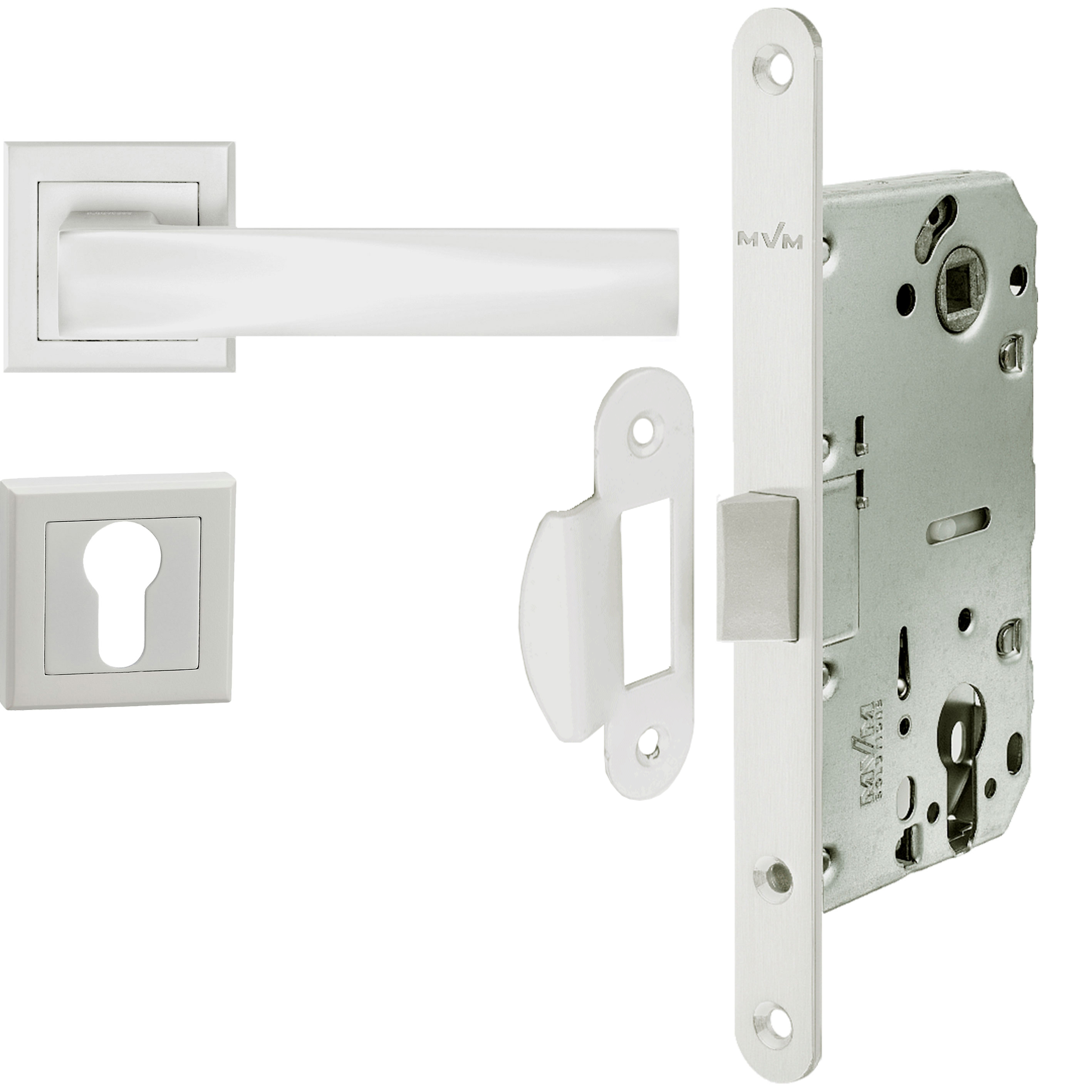 

Ручки комплект с механизмом замка Linde Hex Berli W