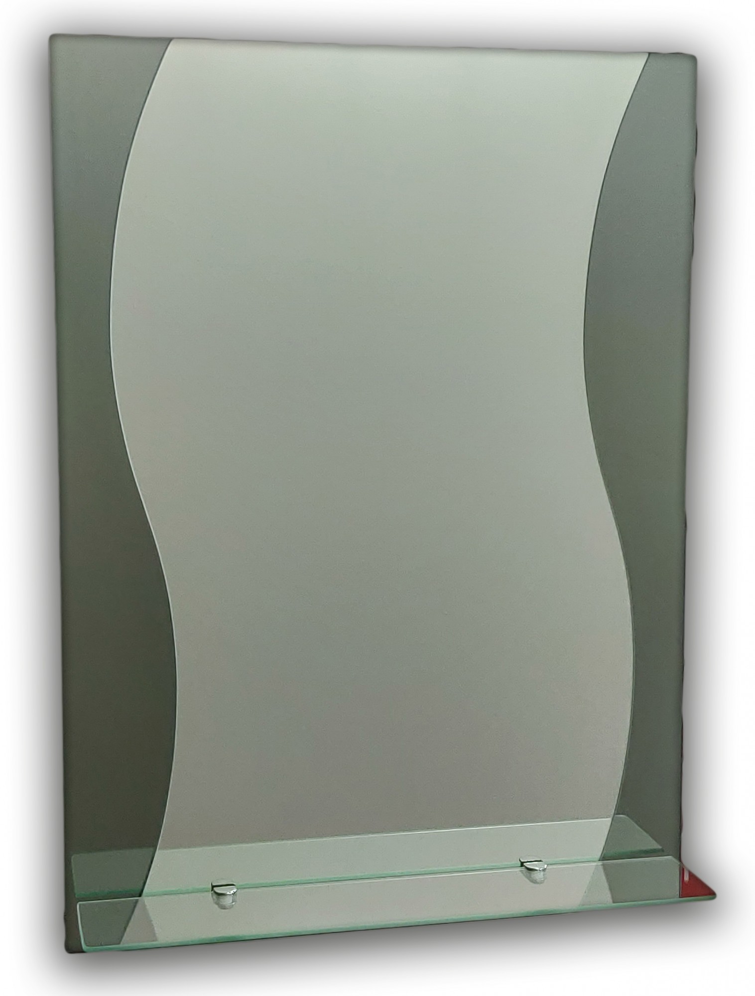 

Зеркало прямоугольное, с полочкой №80 (687х500х120 мм)