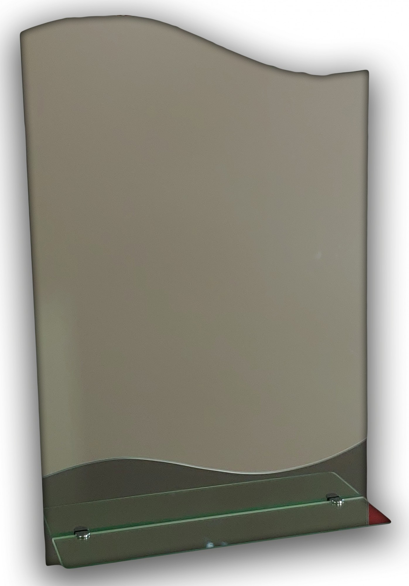 

Зеркало фигурное с полочкой Seria A №32 (Б) 690х500x120 мм