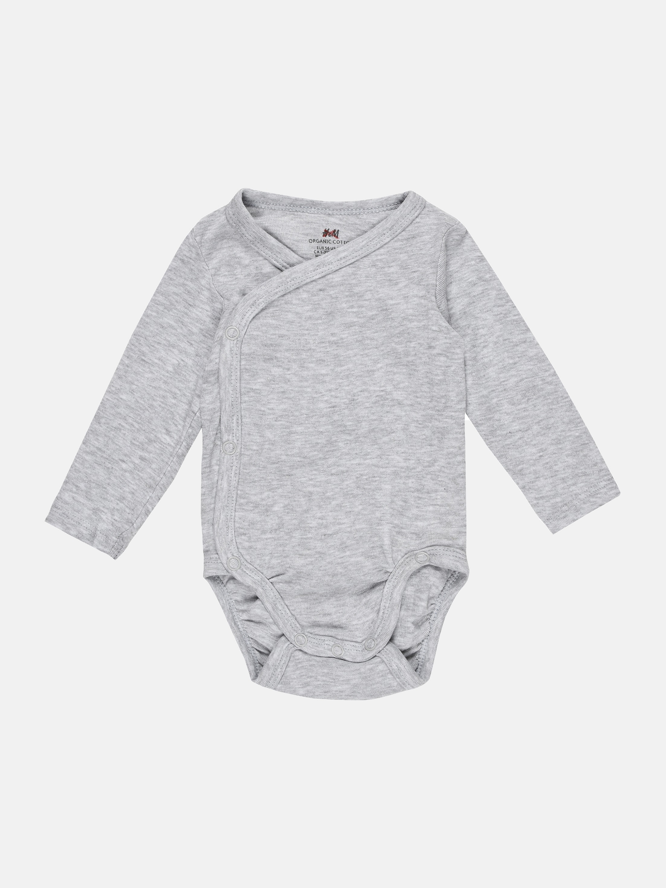 

Боди H&M 56см светло серый 260162444382