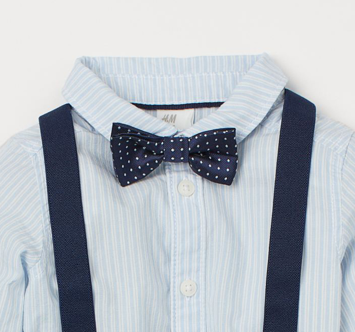 

Бабочка H&M One Size синий горошек 8047109311