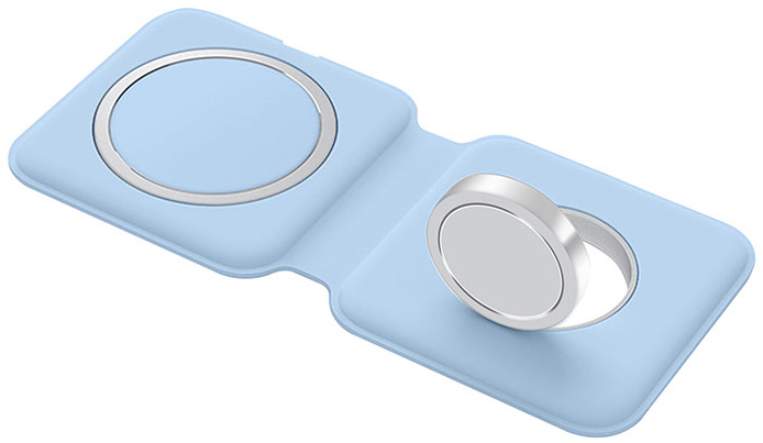 

Беспроводное зарядное устройство СolorWay MagSafe Duo Charger (15W) Blue (CW-CHW32Q-BL)