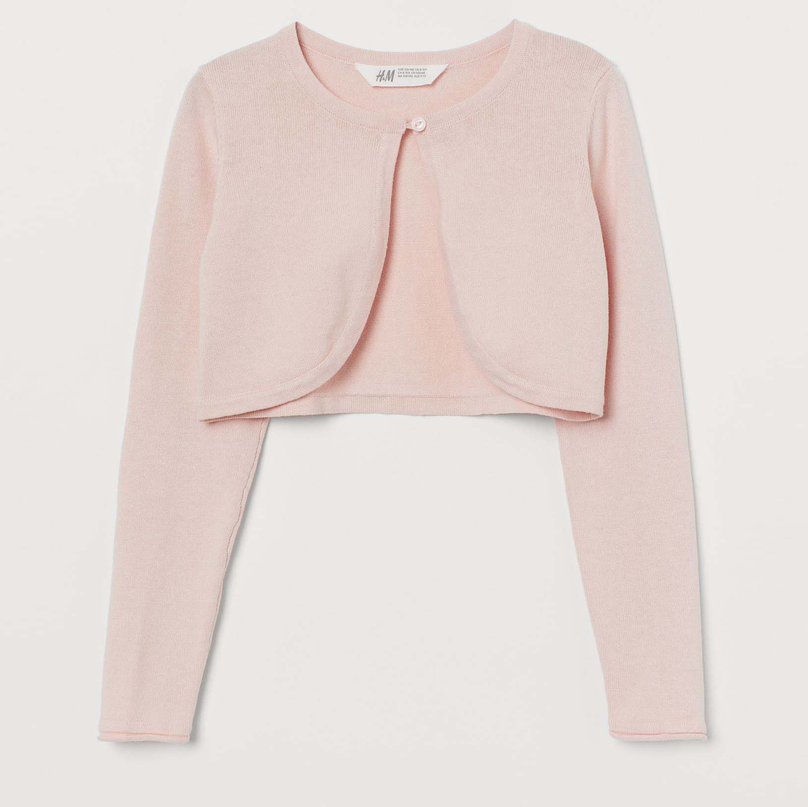 

Болеро H&M 0755768-1 146-152 см Розовое (hm_2000001761465)