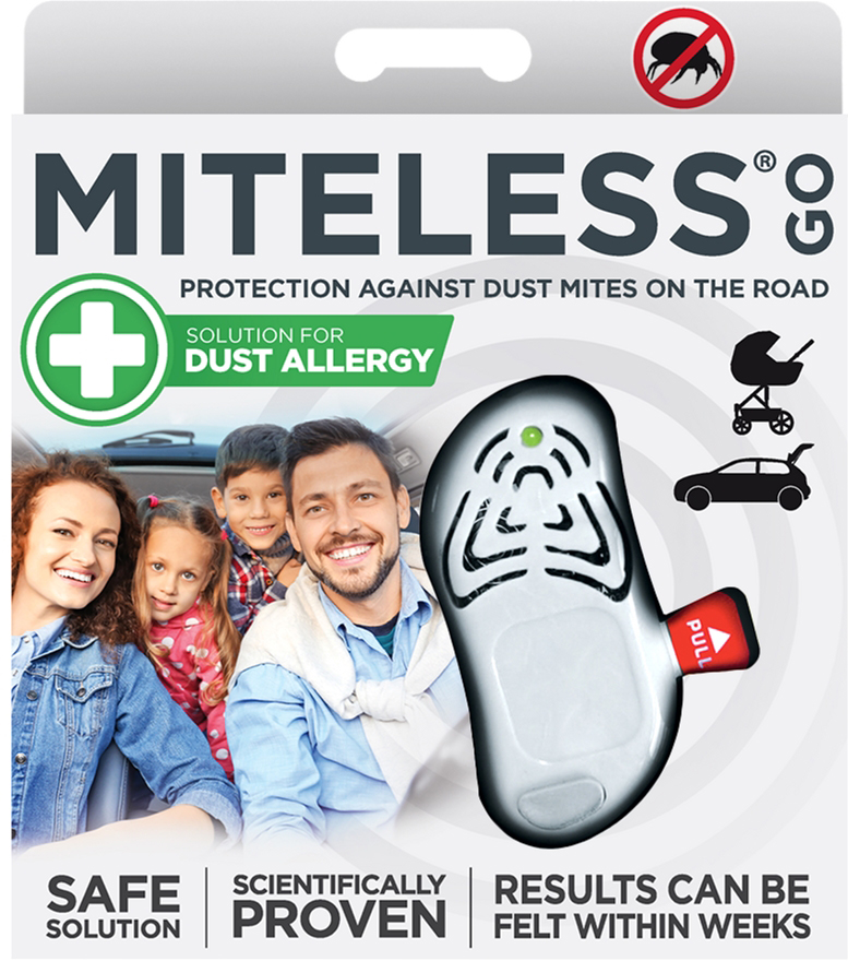 

Ультразвуковое устройство от пылевых клещей Miteless Go White