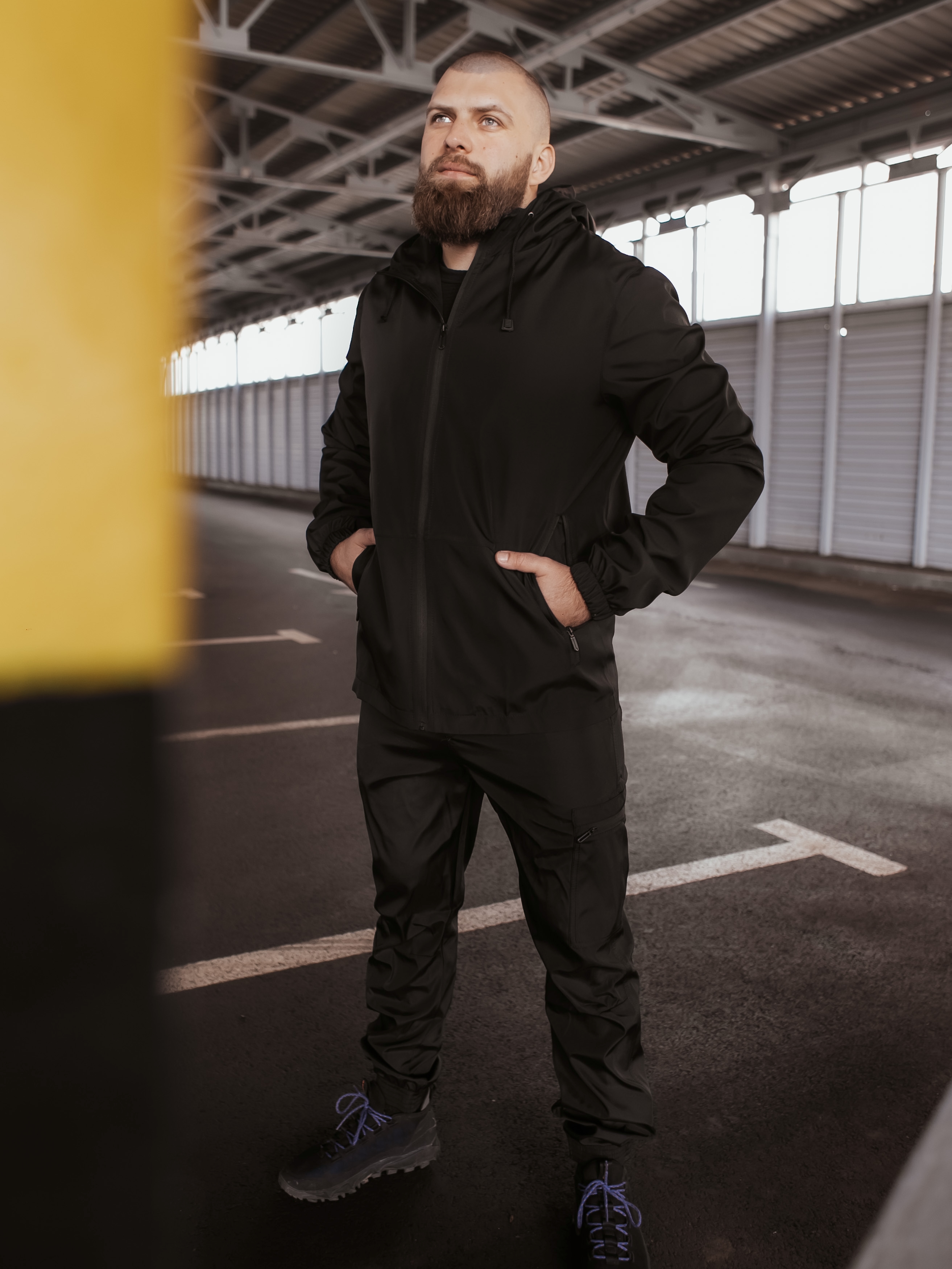

Спортивный костюм IBR Softshell light 1586806974 L Черный