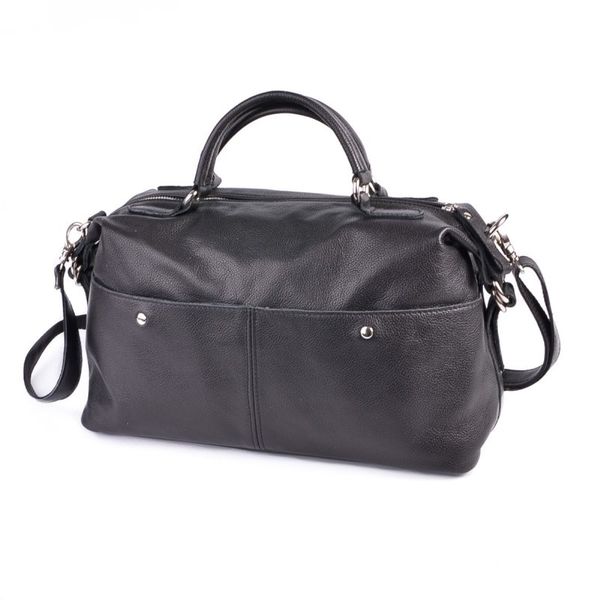 

Женская кожаная сумка Камелия М252 black