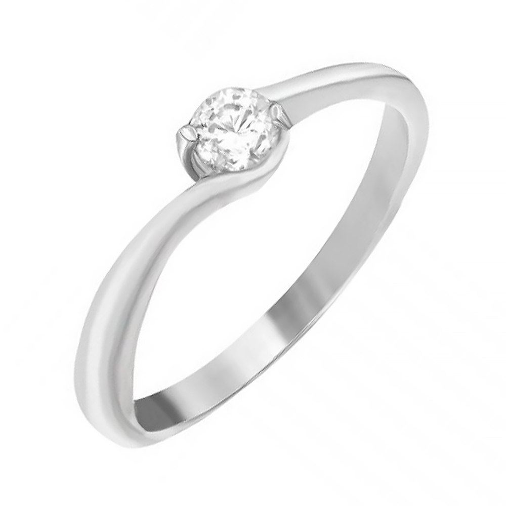 

Серебряное кольцо с цирконием SWAROVSKI 000039530 16.5 размера
