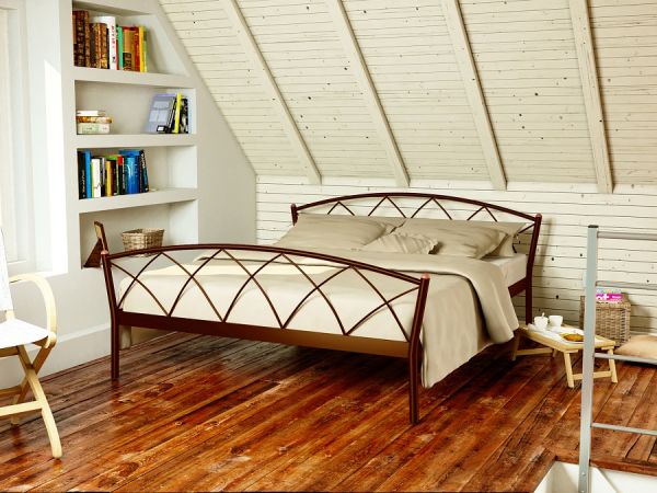 

Кровать Jasmine-2 Метакам Коричневый 120х190