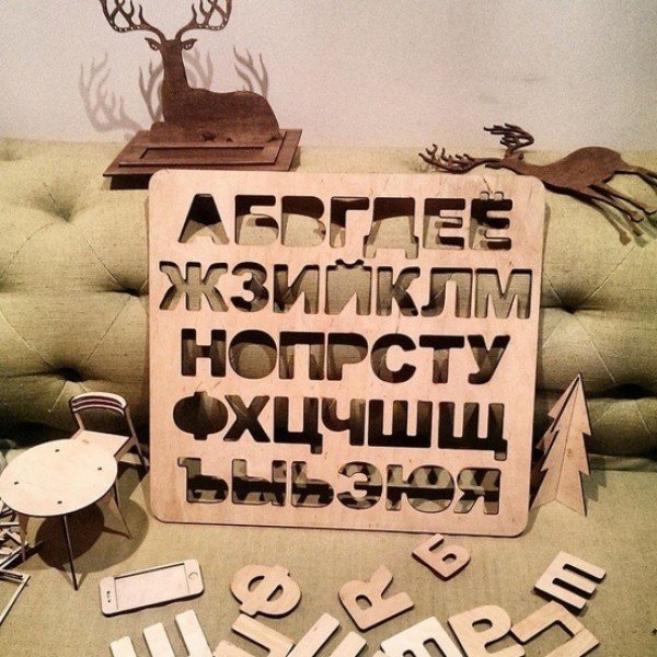 

Алфавит FOR деревянный Русский (106268)