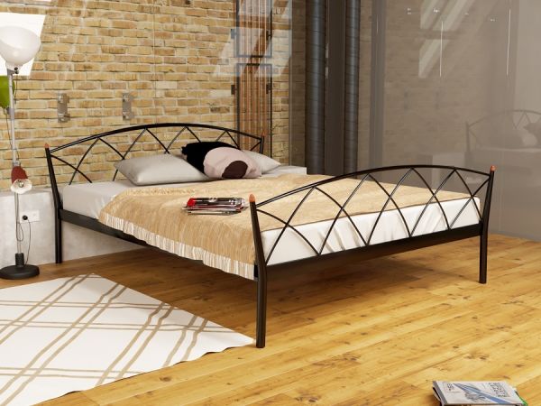 

Кровать Jasmine Elegance-2 Метакам Коричневый 160х200