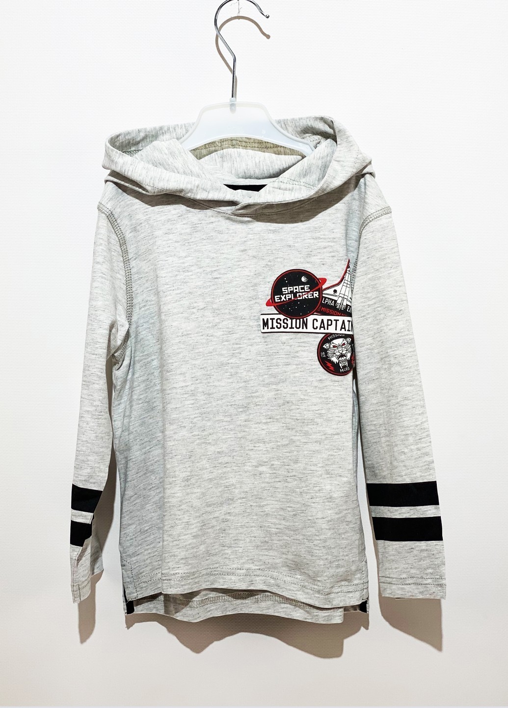 

Лонгслив H&M HOM91391 2-4 года (98-104 см.) серый