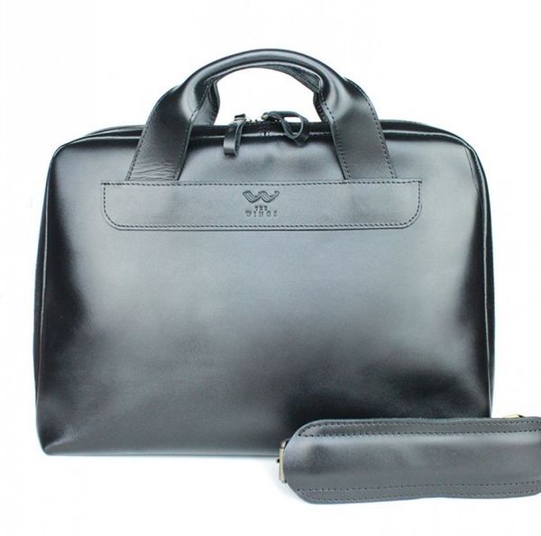 

Кожаная женская сумка Attache Briefcase черный TW-ATTACHE-BRIEFCASE-BLACK-KSR