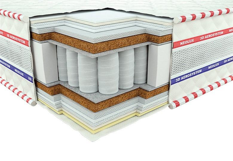 

Ортопедический матрас Neolux 3D Кинг Зима-лето PS 160х200
