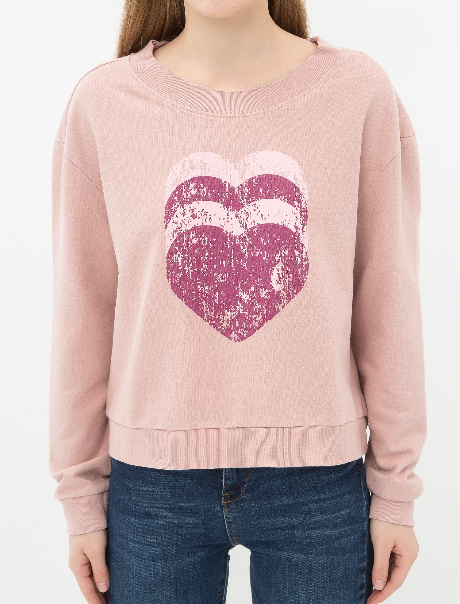

Свитшот Koton 7KAL11204OK  Rose, Свитшот Koton 7KAL11204OK S Rose