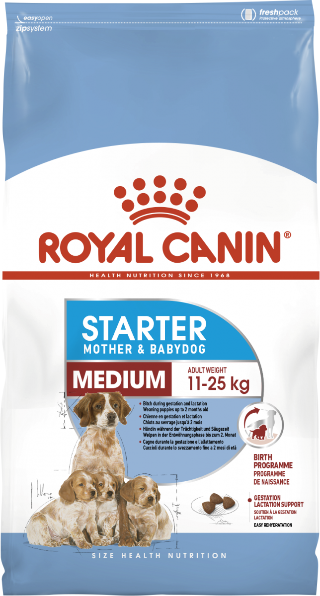 

Сухой корм для щенков Royal Canin Medium Starter 12 кг
