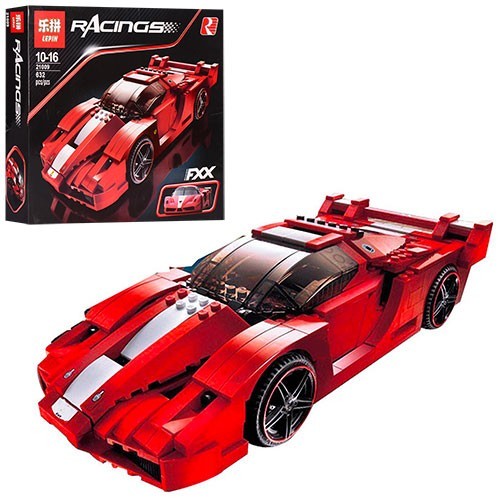 

Конструктор FXX 21009 гоночная машина 632 детали