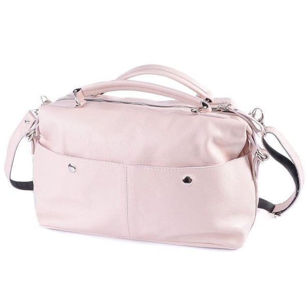 

Женская кожаная сумка Камелия м252 pink