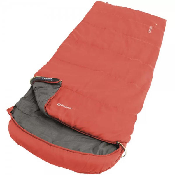 

Спальный мешок Outwell Campion Lux/-1°C Red Left (230356) (F00242509)