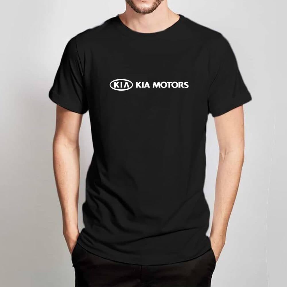 

Мужская футболка KIA черная c большим лого, размер, Мужская футболка KIA черная c большим лого, размер M
