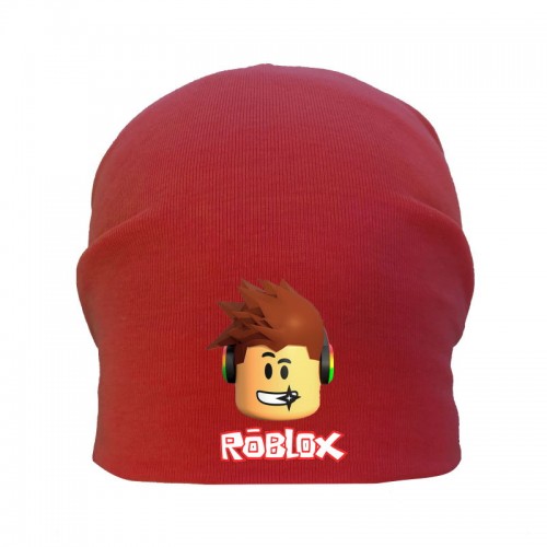 

Шапка детская Роблокс красная (Roblox -002) 50-52 см