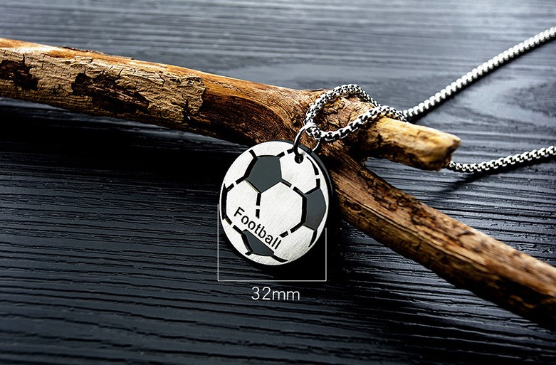 

Цепочка с кулоном Jsstore Футбол 65 см