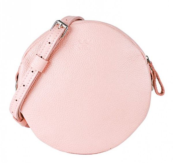 

Кожаная женская сумка мини Bubble розовая флотар TW-BABL-PINK-FLO