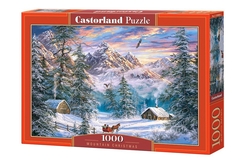 

Пазл Castorland Різдво у горах 1000 елементів