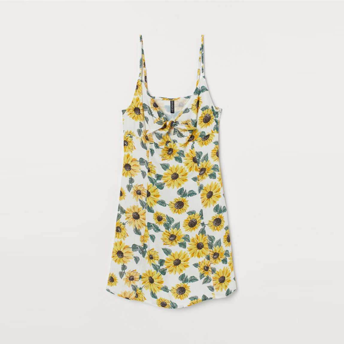 

Сарафан H&M 060811398 46 Белый с подсолнухами