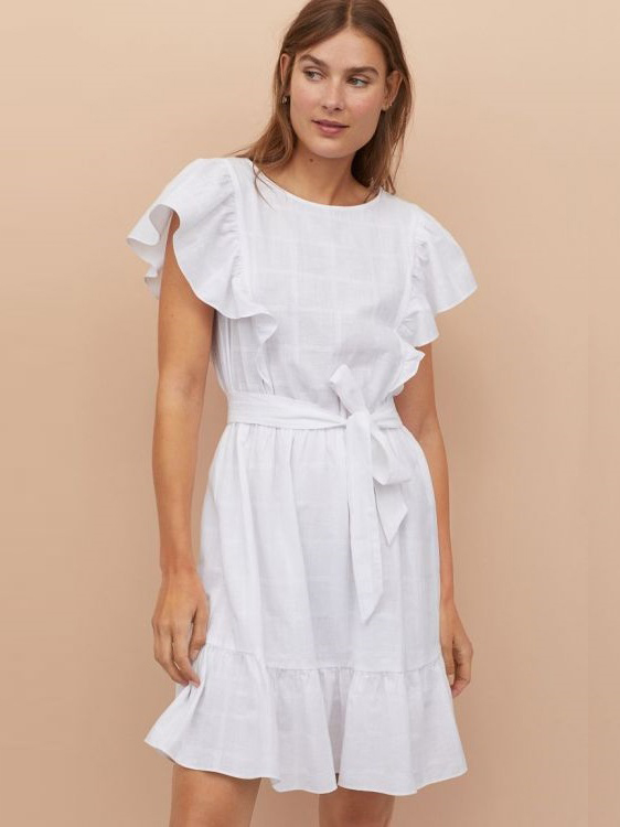 

Платье H&M 060868069 36 Белое