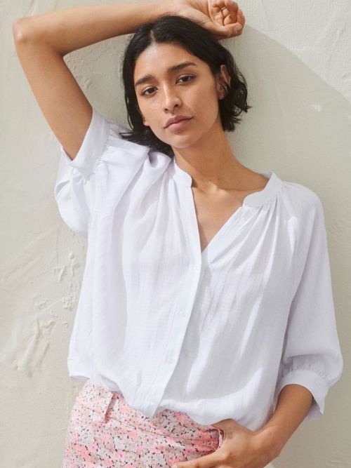 

Блузка H&M 060863565  Белая, Блузка H&M 060863565 L Белая