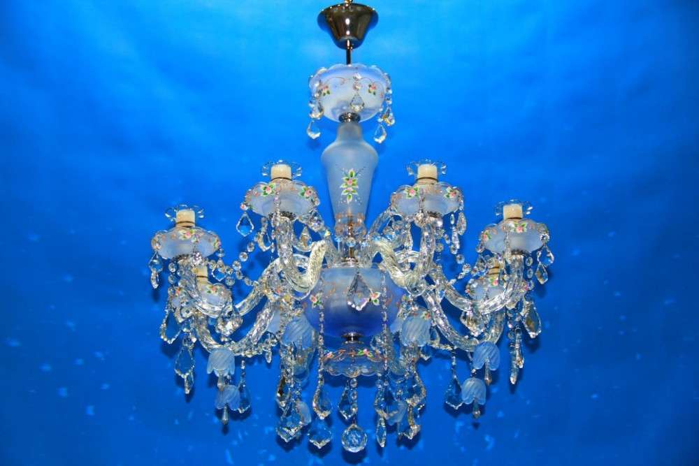 

Люстра свеча хрустальная L77151/8 (CRBL)