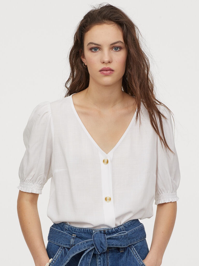 

Блузка H&M 060881817 42 Белая