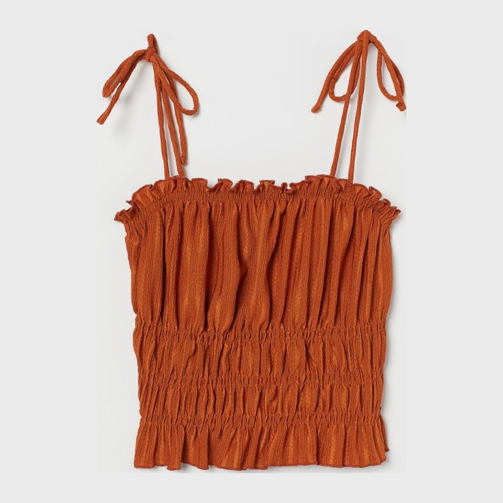 

Топ H&M 060757711 XL Темно-оранжевый