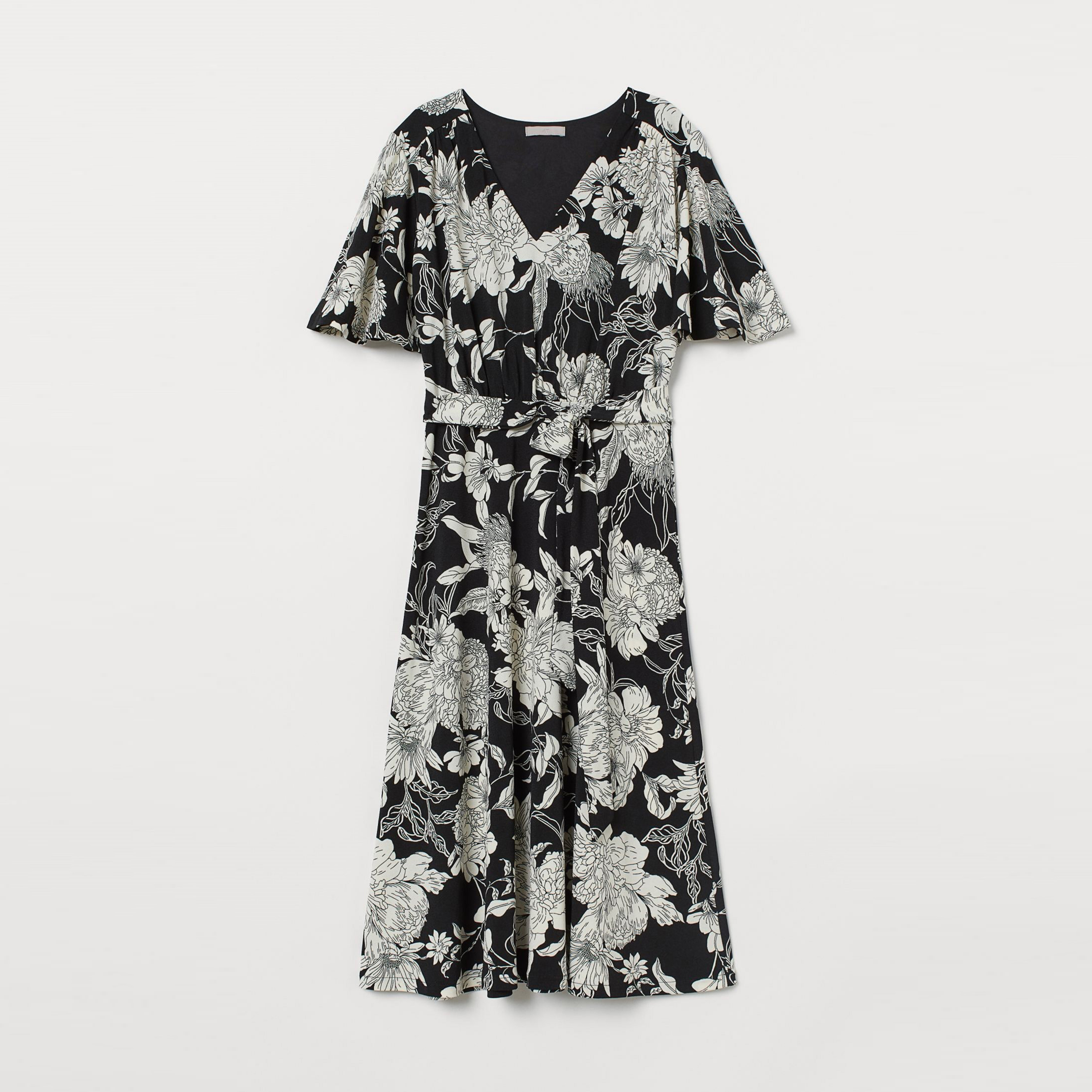 

Платье H&M 060865171 М Черное с белым