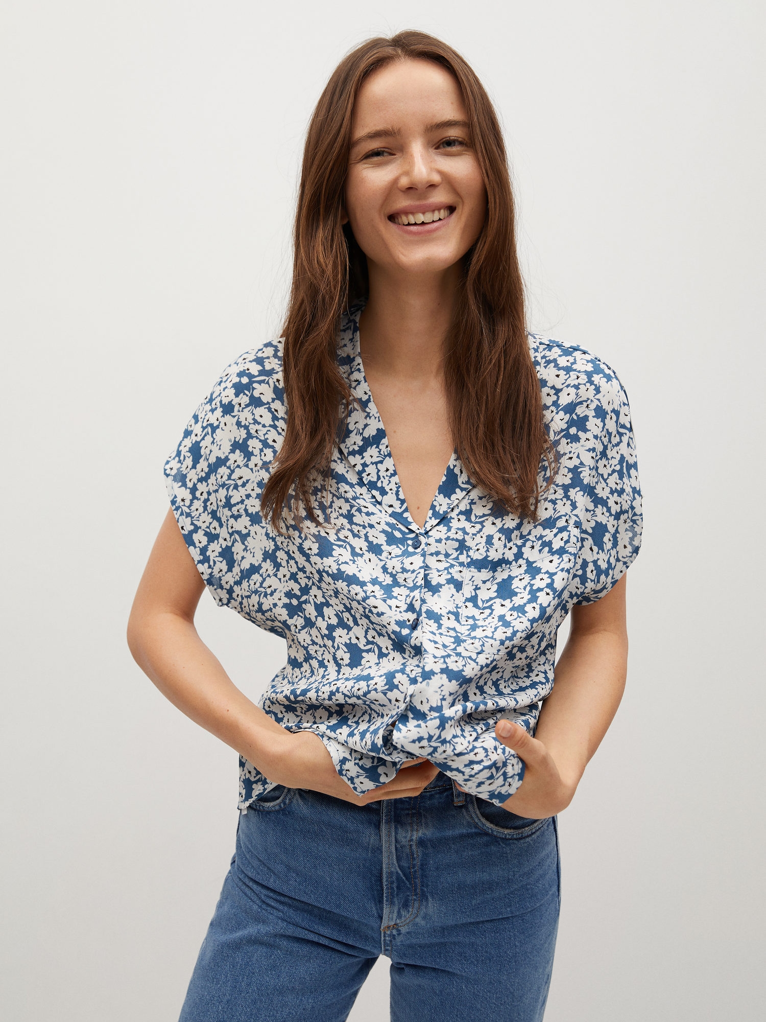 

Блузка Mango 87019202-52 XL
