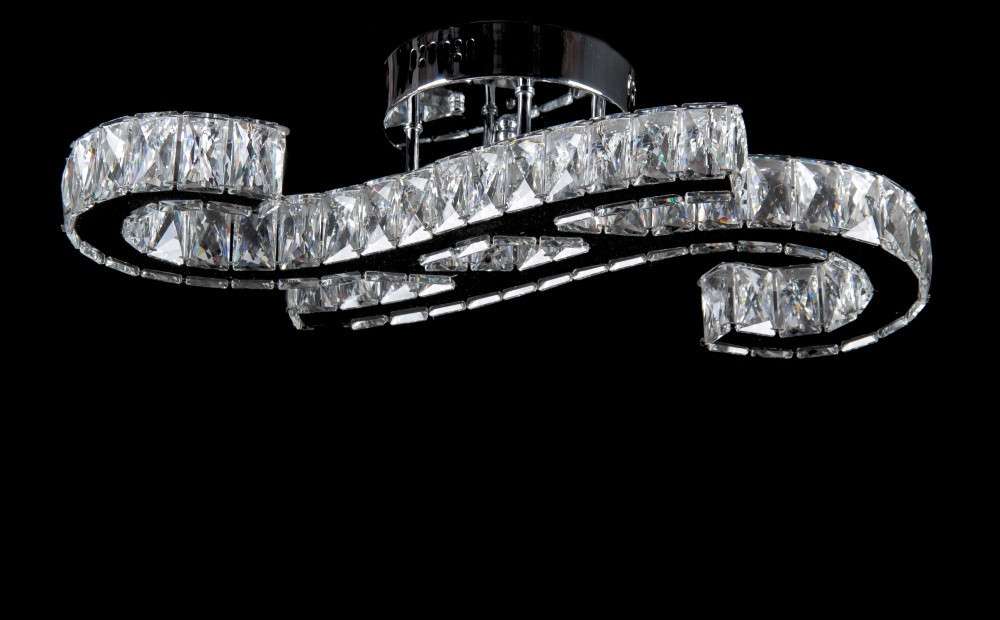 

Светодиодная хрустальная люстра L78308/12 (CRSHANBIN) Led