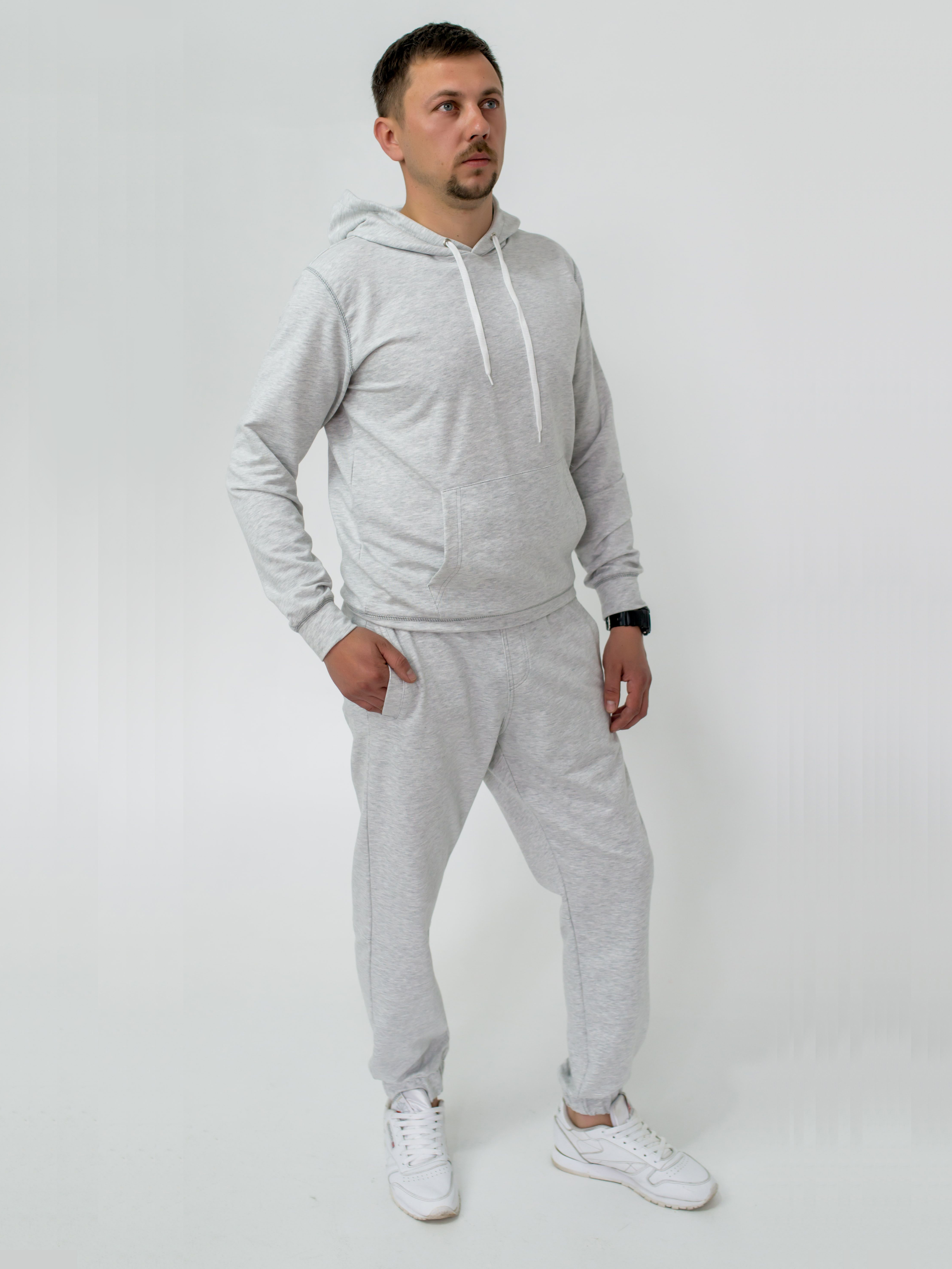 

Спортивный костюм Kodor Everyday Move КС0304 XL (52-54) Серый меланж