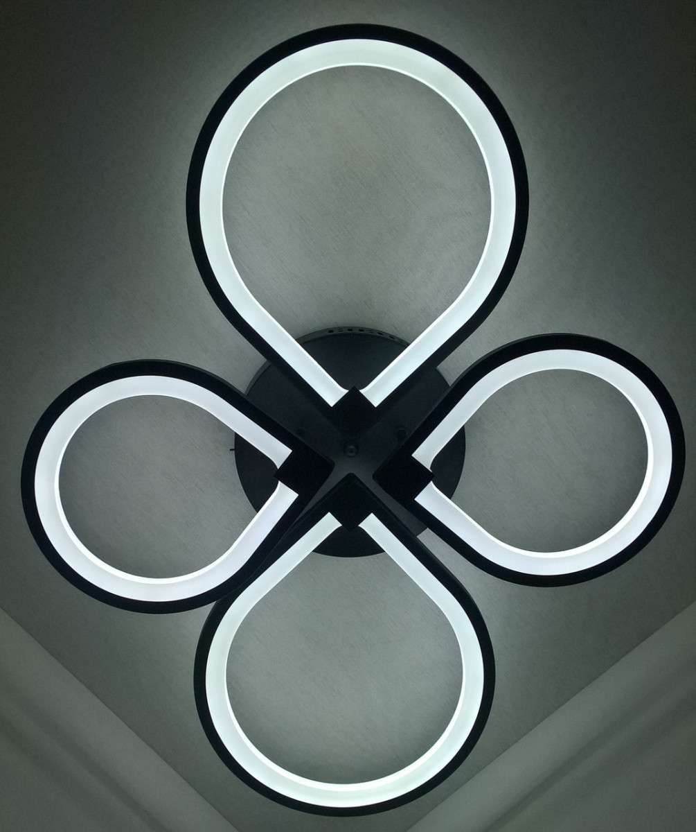 

Люстра потолочная Led (13х57х73 см.) Матовый черный YR-2288/22-bk