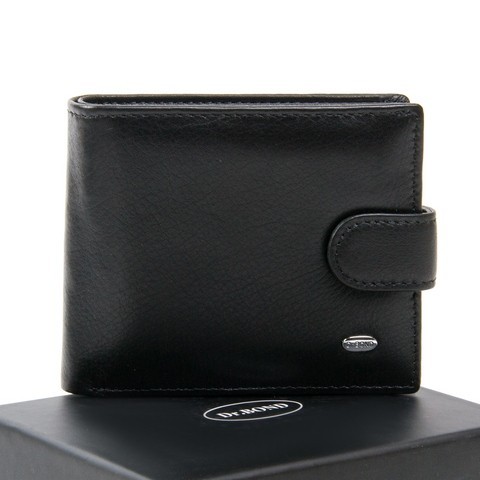 

Мужской кожаный кошелек Dr.Bond MS-1029 black