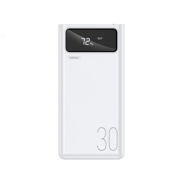 

Павербанк Remax 30000 мАч 4xUSB/Lightning/Micro USB/Type-C white