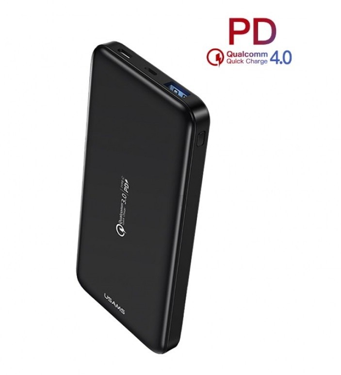 

Павербанк Usams 10000 мАч Power Delivery/Quick Charge 3.0