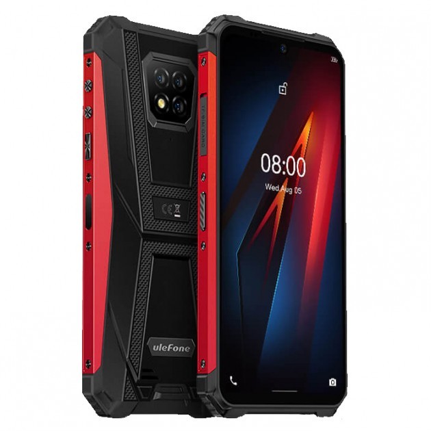 

Защищенный смартфон Ulefone Armor 8 ip68 4/64gb Black-red