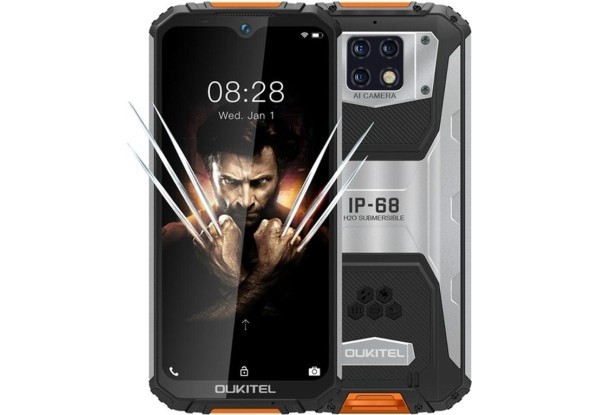 

Защищенный смартфон Oukitel wp6 ip68 4/128gb black-orange