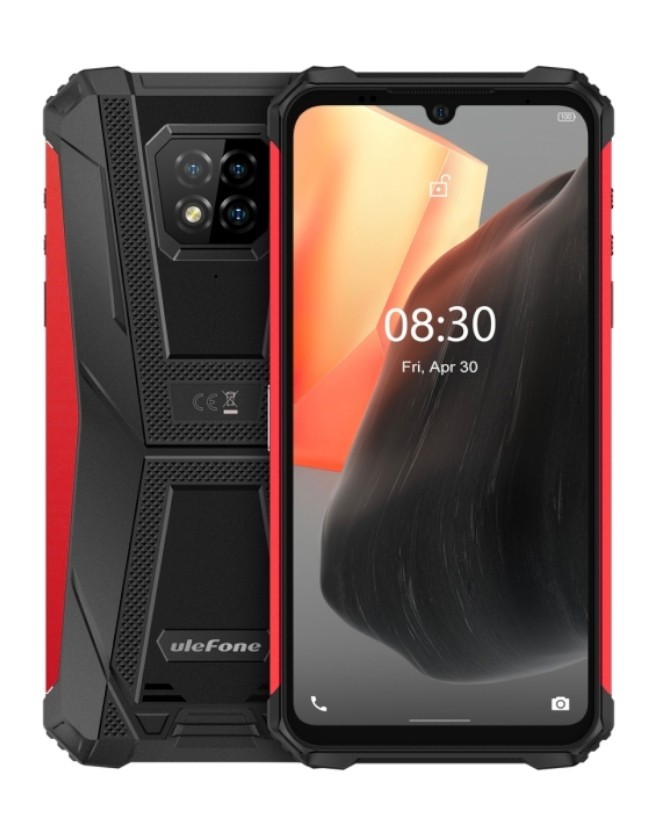 

Защищенный смартфон Ulefone Armor 8 Pro 6/128Gb Black-Red