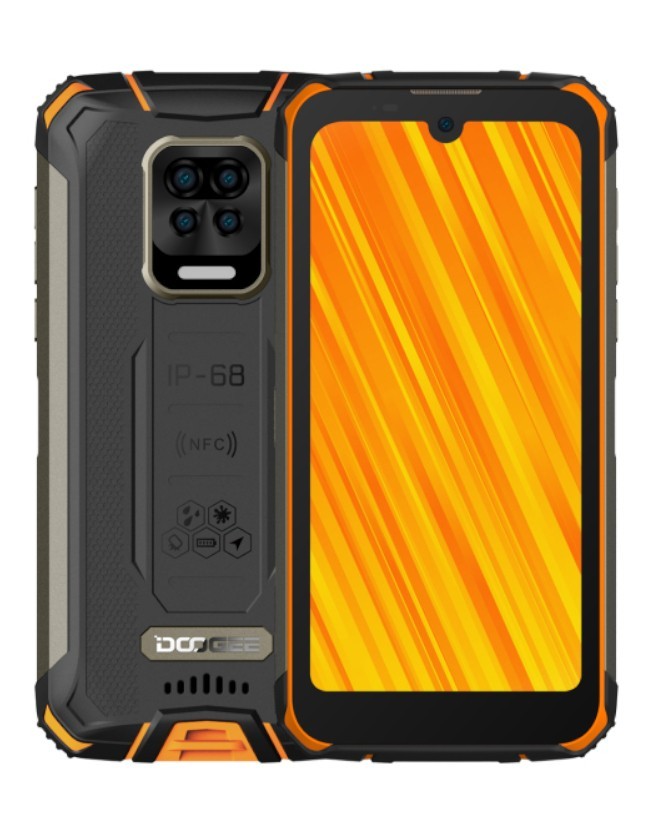 

Защищенный смартфон Doogee S59 4/64GB Black-Orange