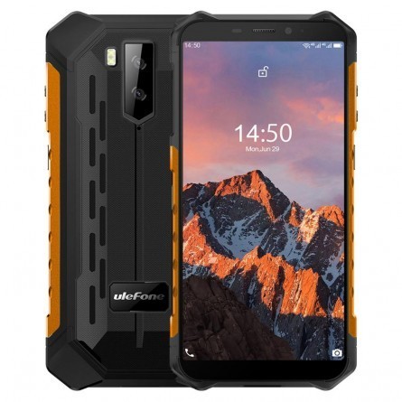 

Защищенный смартфон Ulefone Armor X5 Pro 4/64GB Black-Orange