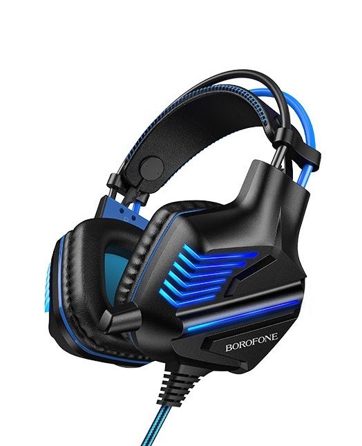 

Игровые наушники Borofone Racing Black-blue