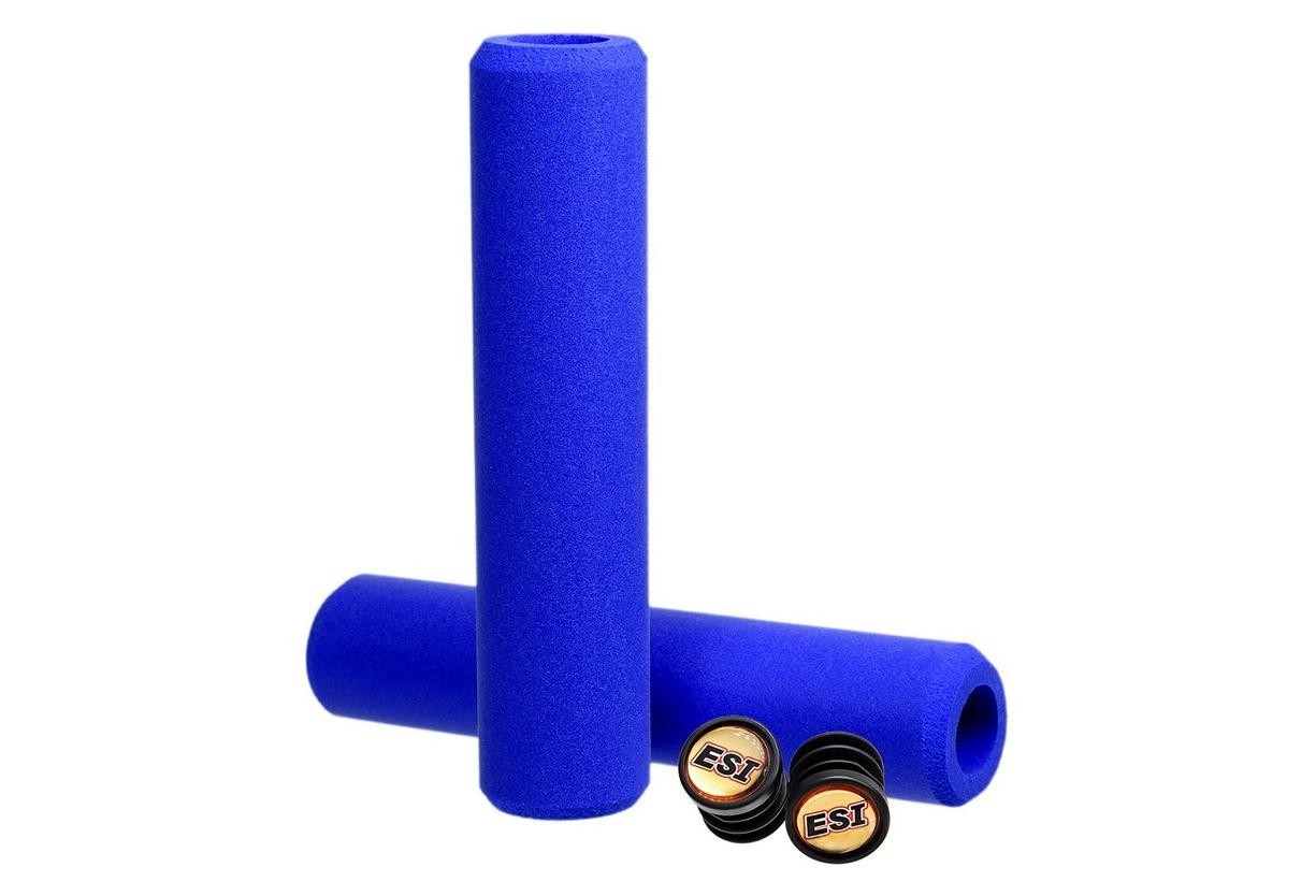 

Грипсы велосипедные ESI Racer's Edge Blue (синие)